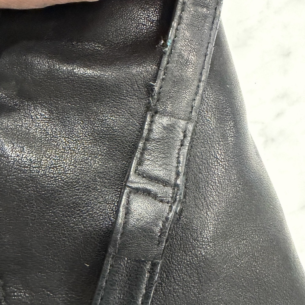 Black Marc by Marc Jacob’s Petal to the Metal  Bag with Gold Accents - Picture 5 of 6